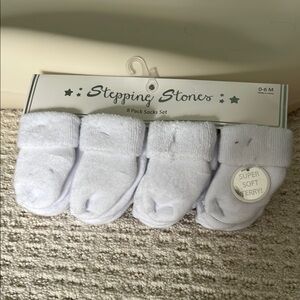 Stepping Stones Baby Socks 8-Pack